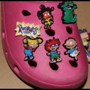 Set of Rugrats Croc charms 🤍